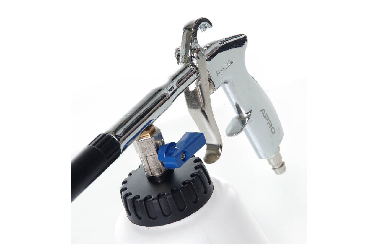 Пистолет пневматический для химчистки Apro - 1/4" x 6 бар x 1000 мл