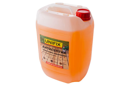 Антисептик грунтовка-пропитка для обработки древесины Unifix - 10 кг