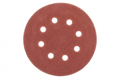 Круг шлифовальный на липучке Mastertool - 125 мм x Р60 с отверстиями (5 шт.)