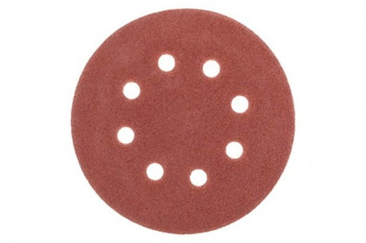 Круг шлифовальный на липучке Mastertool - 125 мм x Р60 с отверстиями (5 шт.)