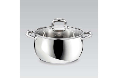 Кастрюля нержавеющая Maestro - 220 мм x 4,9 л