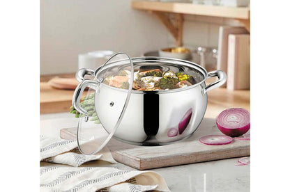 Кастрюля нержавеющая Maestro - 220 мм x 4,9 л