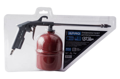 Пистолет пневматический для распыления жидкостей Apro - 800 мл