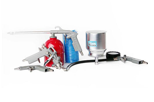 Набор пневматического инструмента Apro - 1000 мл нижний бак (5 шт.)