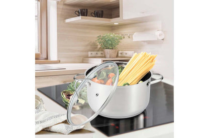 Кастрюля нержавеющая Maestro - 240 мм x 5,8 л