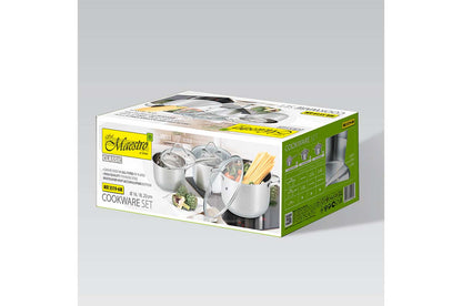 Набор посуды нержавеющий Maestro - 2,5 x 3,4 x 1,8 л (3 шт.)