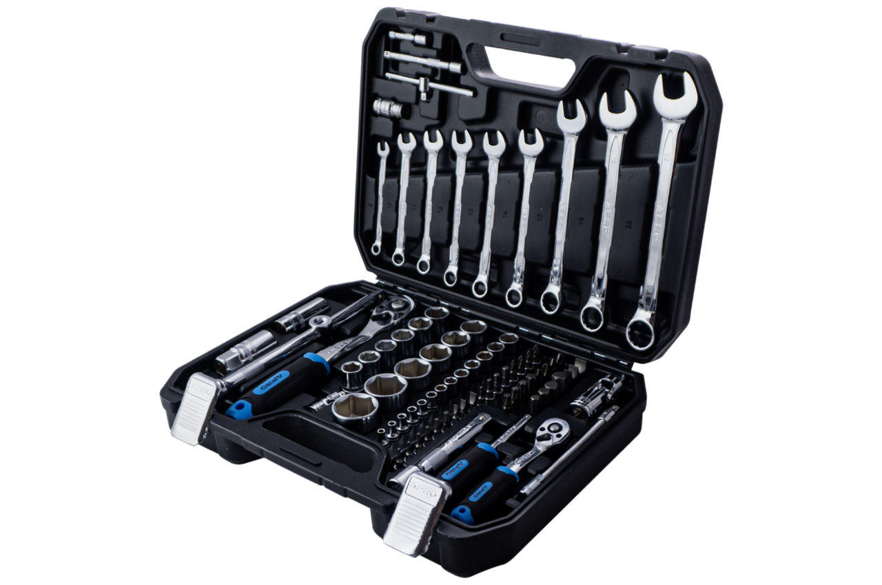 Набор инструмента Apro - 1/4" x 1/2" x 82 ед.