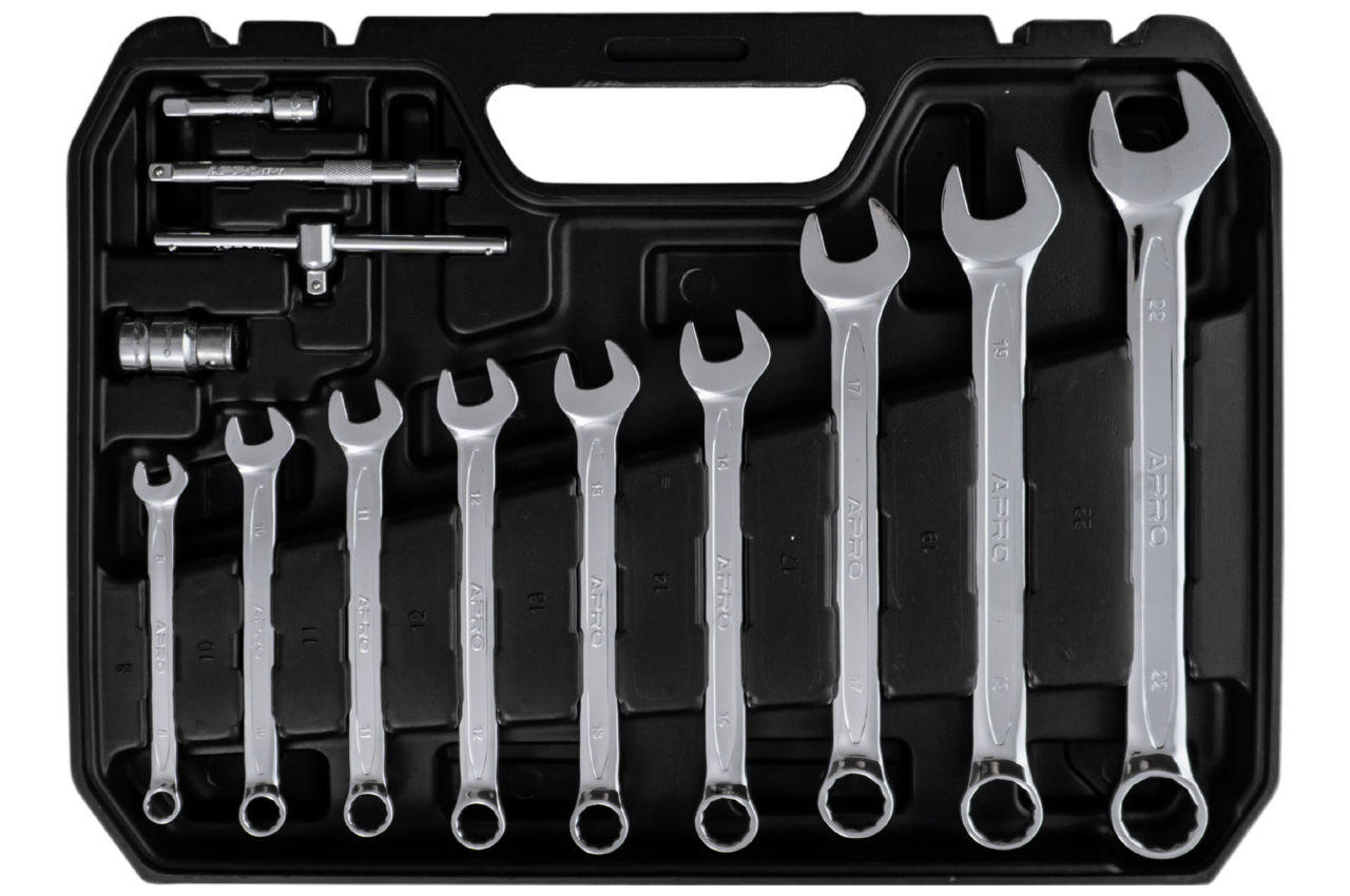 Набор инструмента Apro - 1/4" x 1/2" x 82 ед.