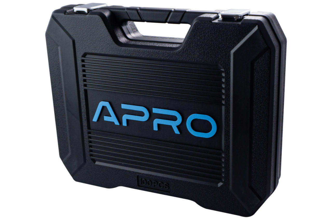 Набор инструмента Apro - 1/4" x 1/2" x 100 ед.