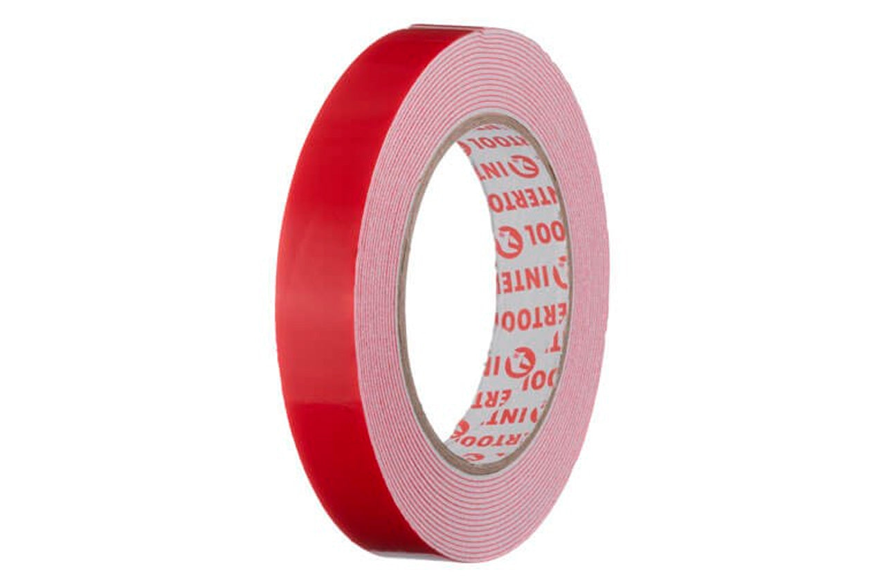 Лента двухсторонняя Intertool - 19 мм x 5 м универсальная