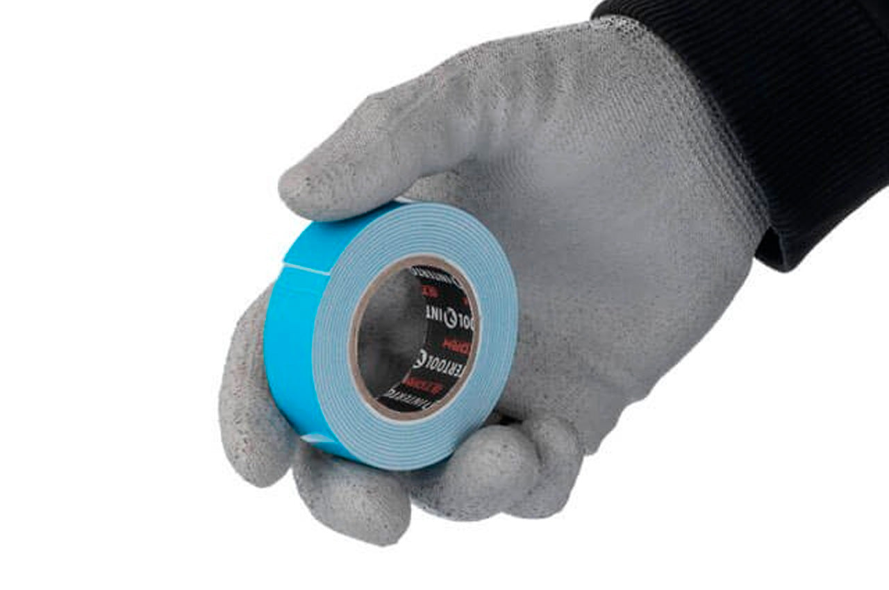 Лента двухсторонняя Intertool - 19 мм x 2 м вспененная Prof Fix Storm