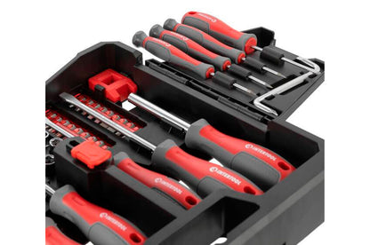 Набор отверток Intertool - PH x SL x T с битами и головками 63 ед.