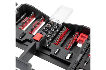 Набор отверток Intertool - PH x SL x T с битами и головками 63 ед.