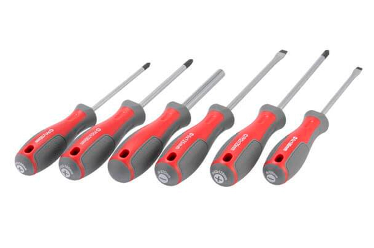 Набор отверток Intertool - PH x SL x T с битами и головками 63 ед.