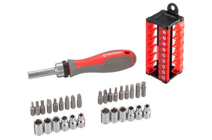 Отвертка Intertool - реверсионная 31 ед.