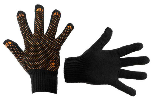 Перчатка Intertool - 60/40 с точкой 38 г черные 10"