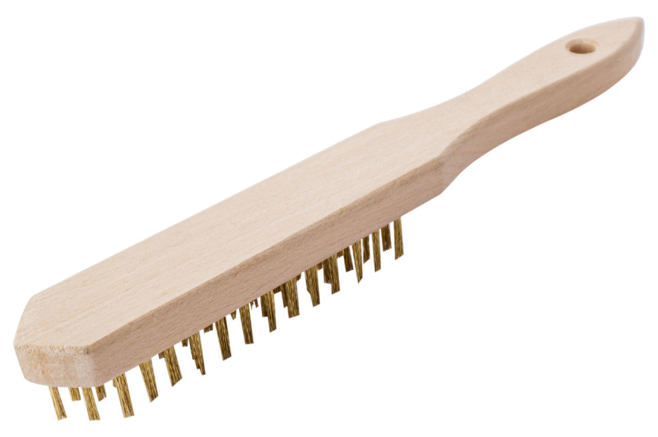 Щетка по металлу МайГал - 285 мм x 4 ряда