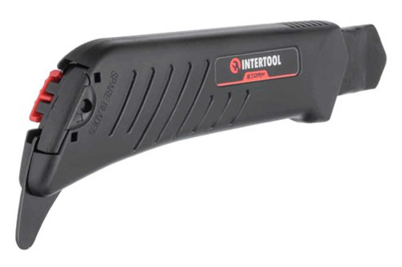 Нож сегментный Intertool-Storm - 18 мм для линолеума