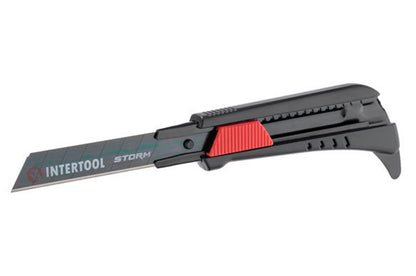 Нож сегментный Intertool-Storm - 18 мм для линолеума