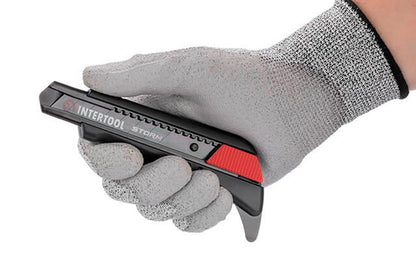 Нож сегментный Intertool-Storm - 18 мм для линолеума