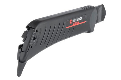 Нож сегментный Intertool-Storm - 18 мм винтовой для линолеума
