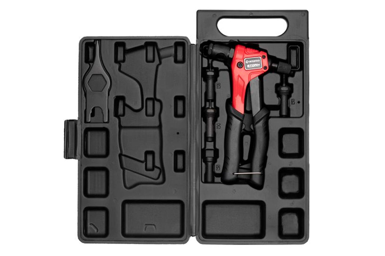 Пистолет для заклепок резьбовых Intertool-Storm - 200 мм x М3 x М4 x М5 x М6