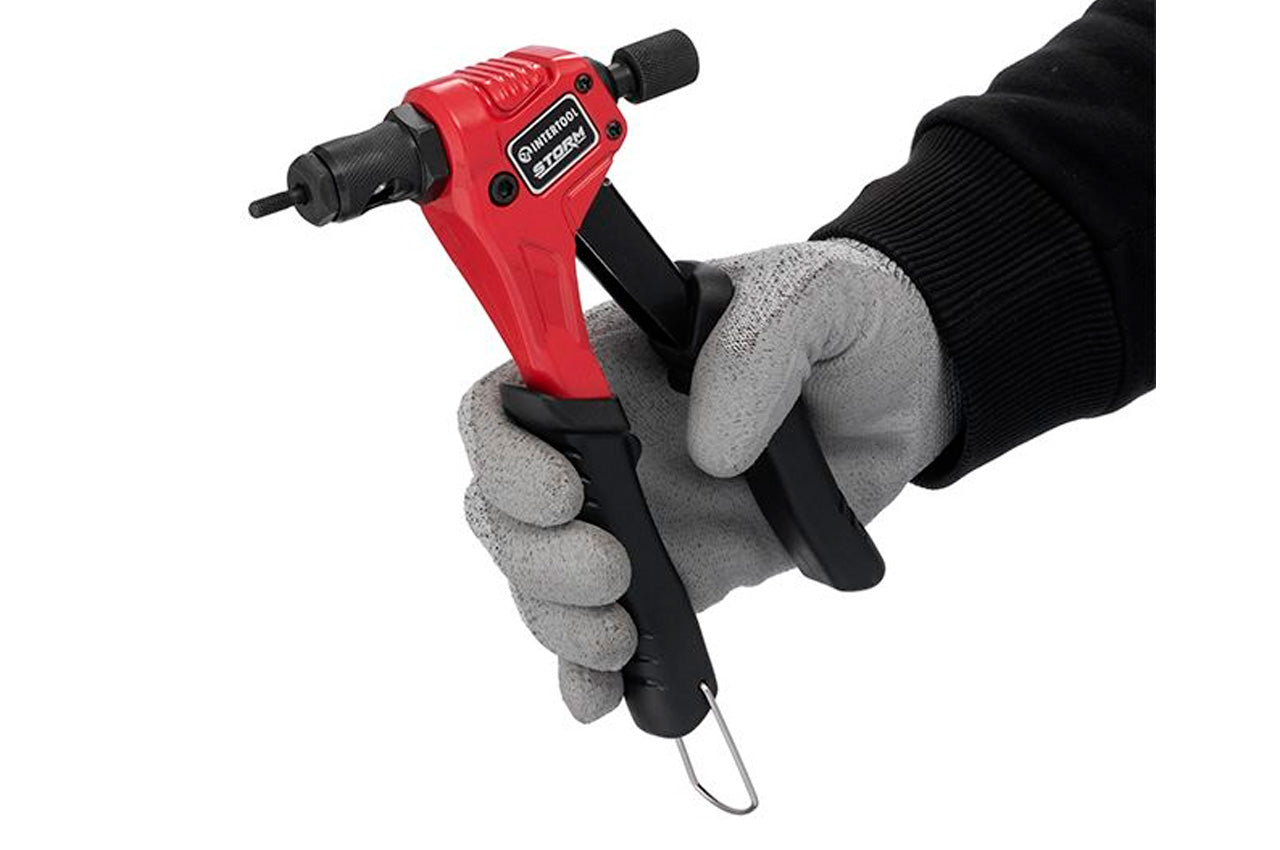 Пистолет для заклепок резьбовых Intertool-Storm - 200 мм x М3 x М4 x М5 x М6