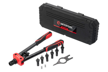 Пистолет для заклепок резьбовых Intertool-Storm - 360 мм x М3 x М4 x М5 x М7 x М8 x М10 двуручный