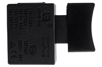 Кнопка шлифмашины Рамболд - 12(10)A с тонким фиксатором