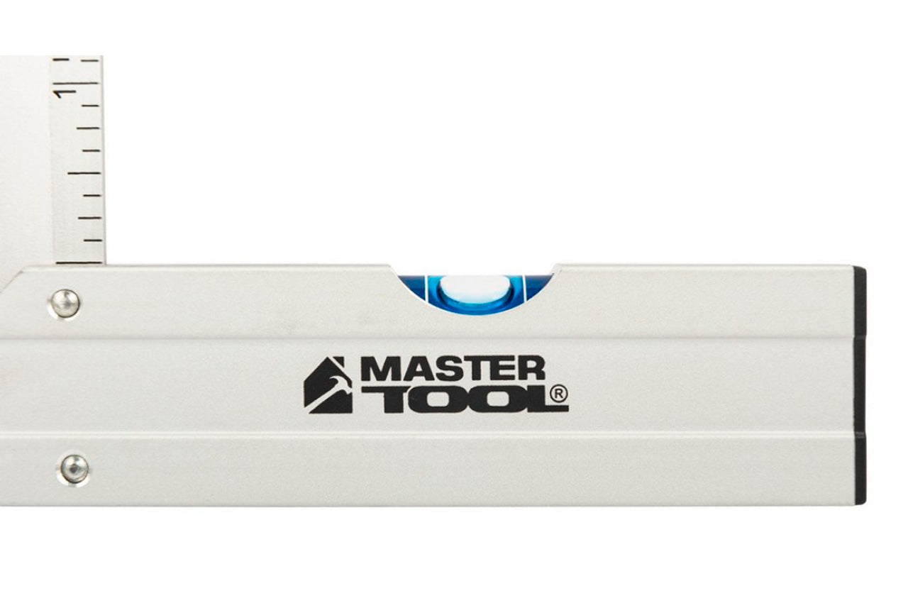 Кутник Mastertool - 300 мм з алюмінієвою капсулою.