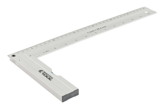 Кутник Mastertool - 350 мм з алюмінієвою капсулою.