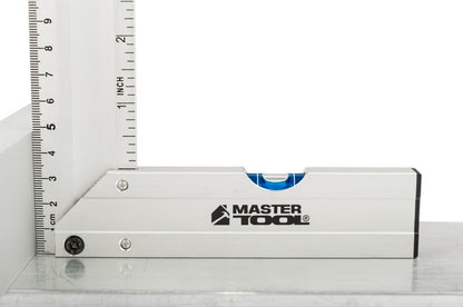 Угольник Mastertool - 500 мм с капсулой алюминиевый