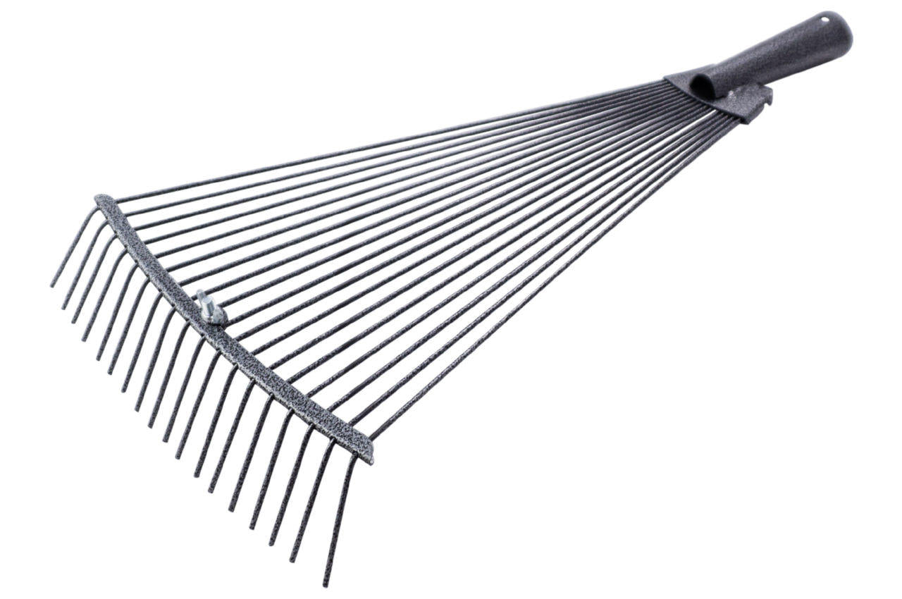 Грабли веерные Mastertool - 18 прутьев крашенные