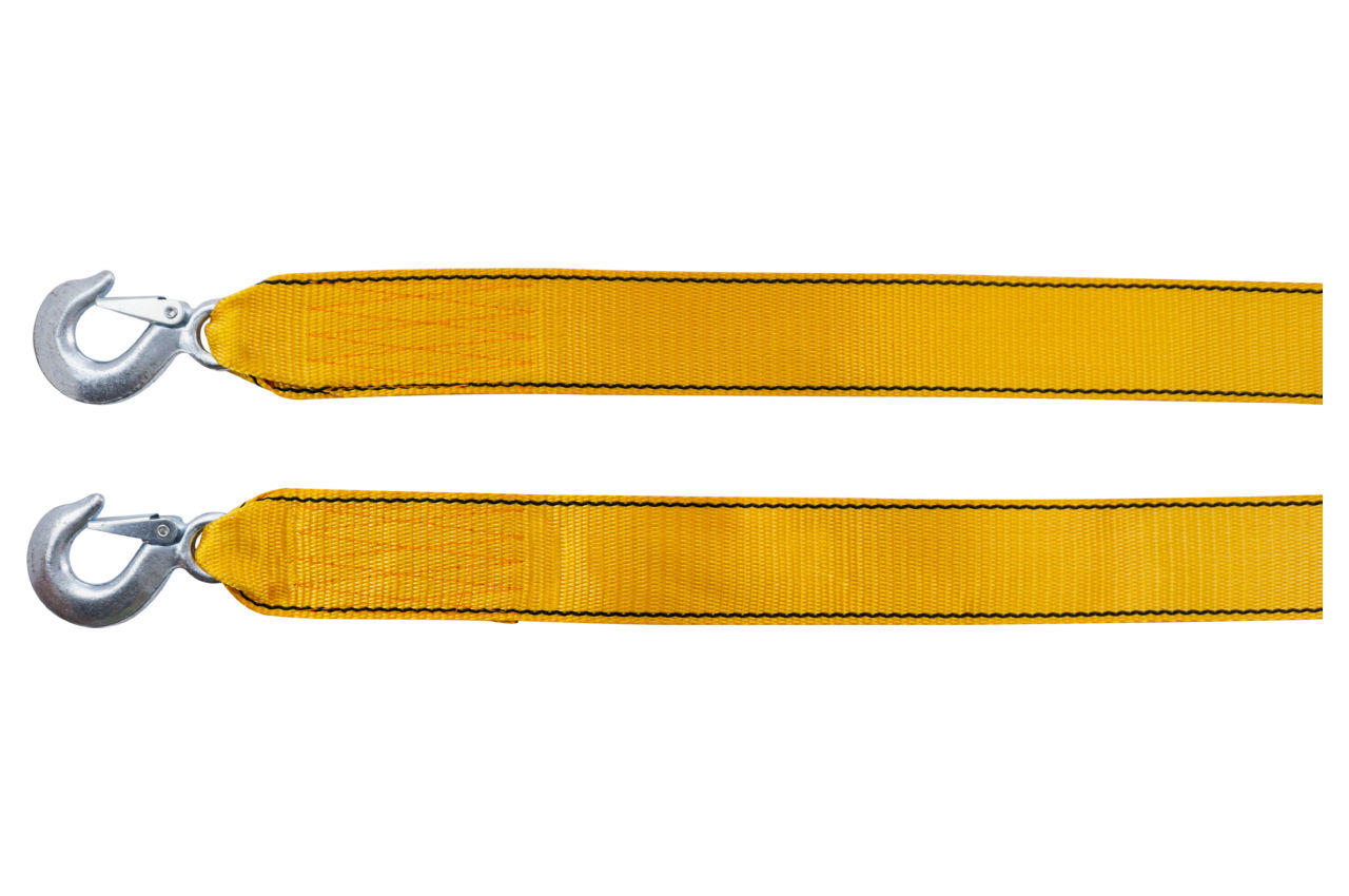 Трос буксировочный Mastertool - 2,5т x 4 м x 50 мм