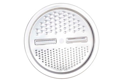 Набір мисок нержавіючих Kamille - 260 мм миска x друшляк x кришка-терка