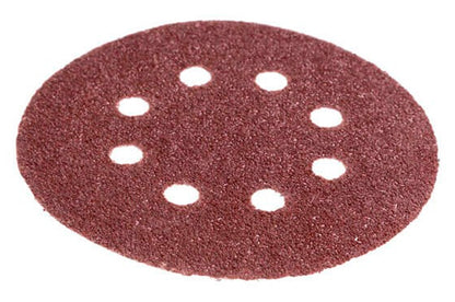 Круг шлифовальный на липучке Intertool - 125 мм × Р36 с отверстиями (5 шт.)