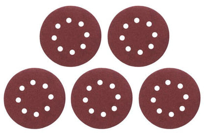 Круг шлифовальный на липучке Intertool - 125 мм × Р100 с отверстиями (5 шт.)