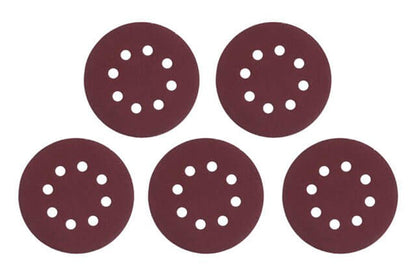 Круг шлифовальный на липучке Intertool - 125мм × Р120 с отверстиями (5шт