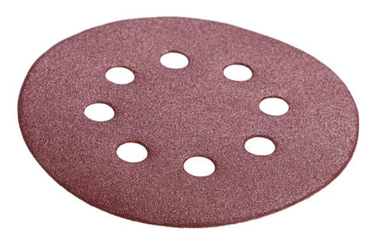Круг шлифовальный на липучке Intertool - 125 мм × Р220 с отверстиями (5 шт.)