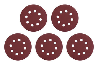 Круг шлифовальный на липучке Intertool - 125 мм × Р400 с отверстиями (5 шт.)