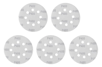 Круг шлифовальный на липучке Intertool - 125 мм × Р400 с отверстиями (5 шт.)