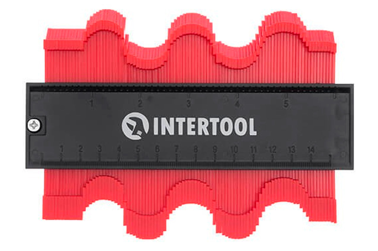 Шаблометр контурный Intertool - 150 мм