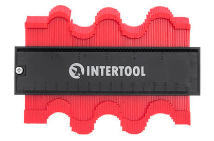 Шаблометр контурный Intertool - 150 мм