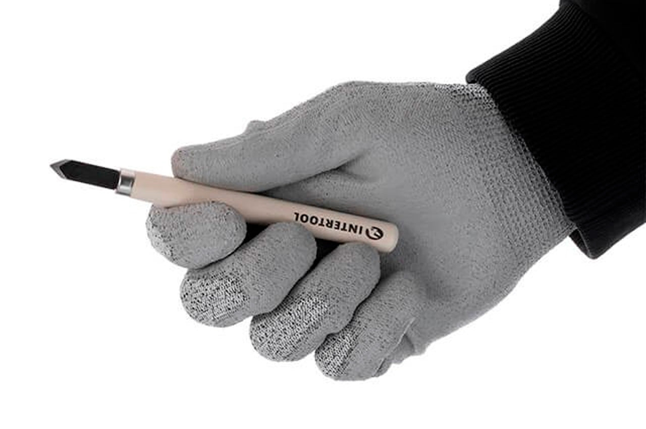 Набор резцов по дереву Intertool - 135 мм (12 шт.)