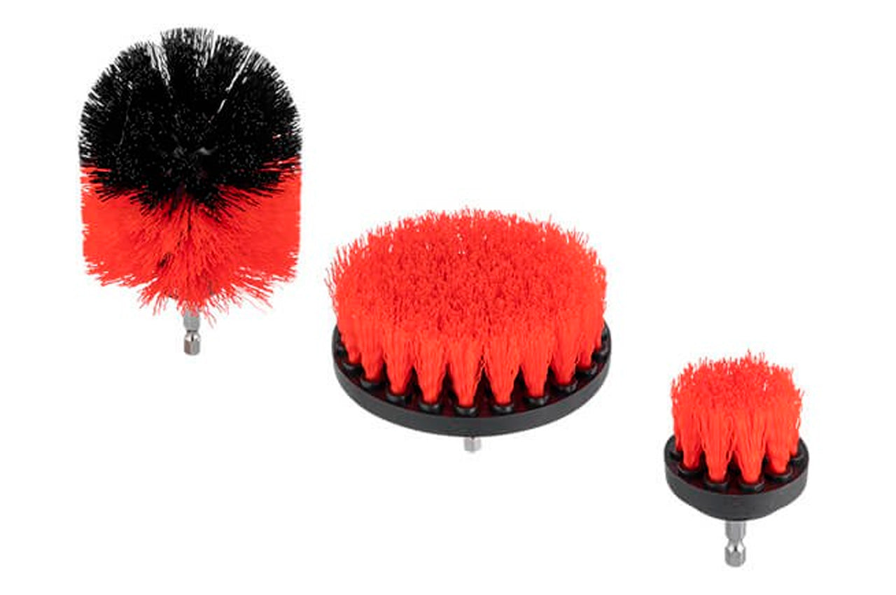 Набор щеток нейлоновых Intertool - 45 × 82 × 95 мм (3 шт.)