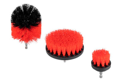 Набор щеток нейлоновых Intertool - 45 × 82 × 95 мм (3 шт.)