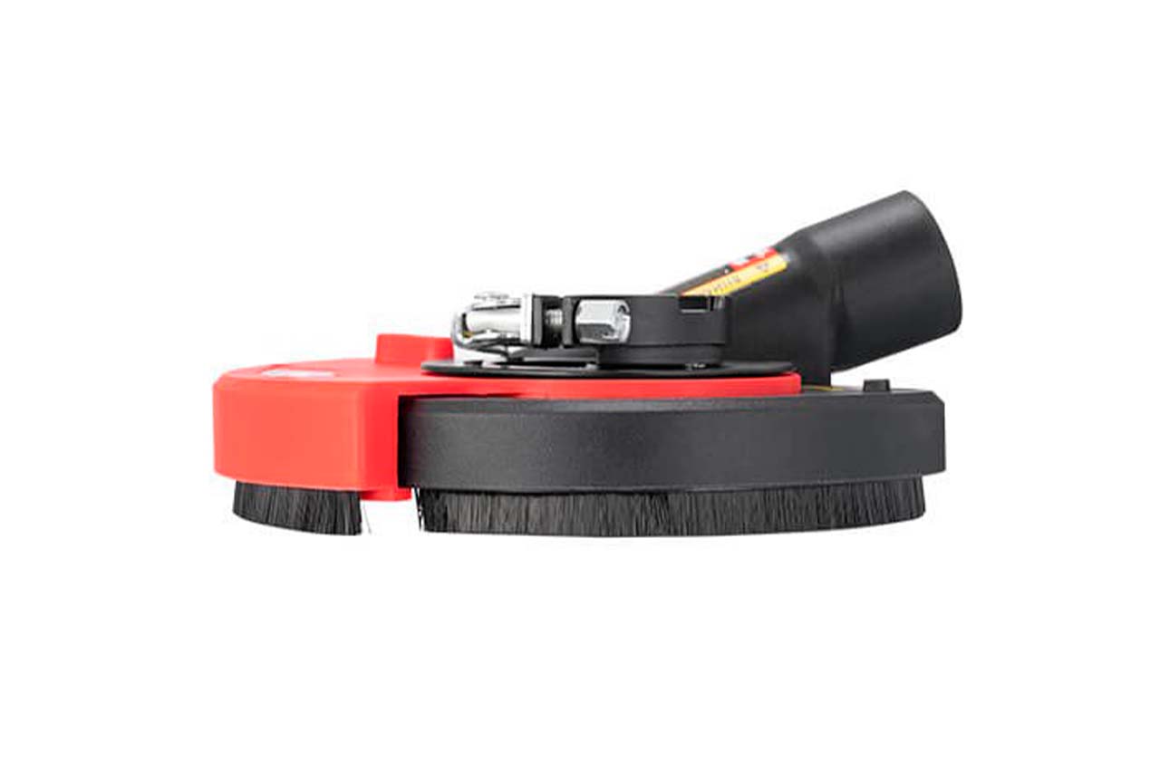 Кожух с пылеотводом Intertool - 125 мм