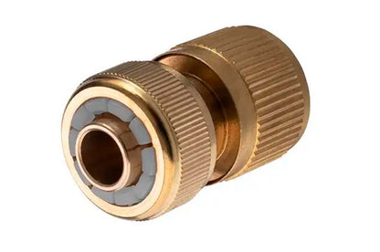 Коннектор латунный на шланг с аквастопом Intertool-Storm - 1/2" × 1/2"