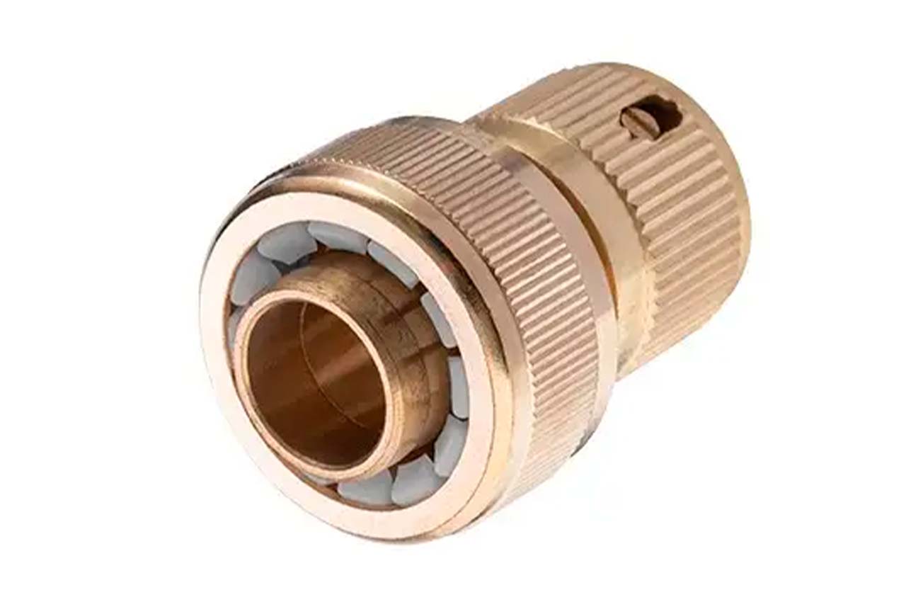 Коннектор латунный на шланг Intertool-Storm - 1/2" × 3/4"