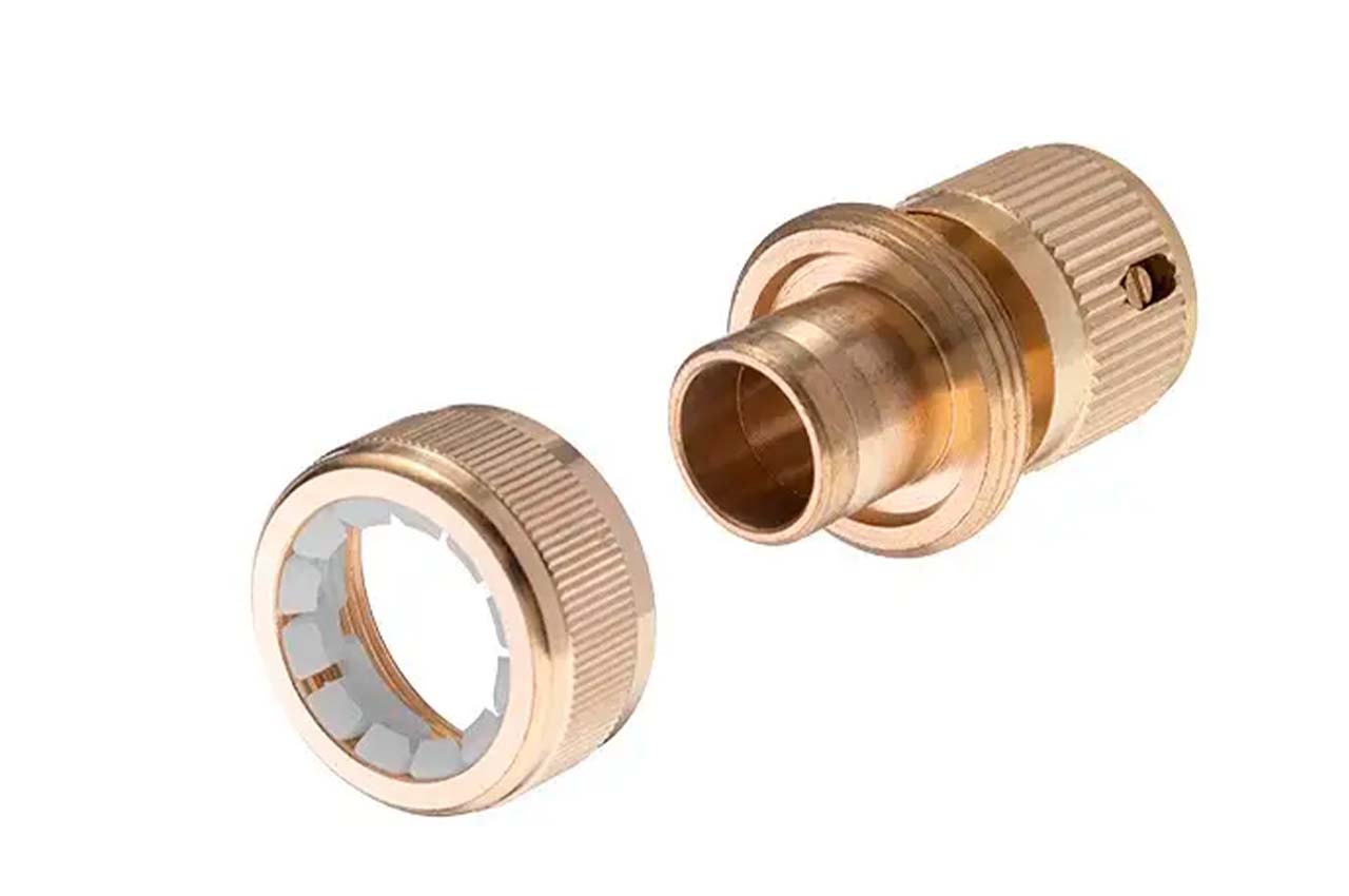 Коннектор латунный на шланг Intertool-Storm - 1/2" × 3/4"